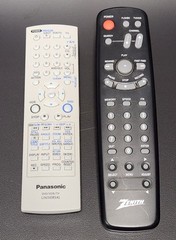 Zenith VR4206HF & Panasonic PV-D4734S VHS/DVD Players – For Parts
