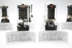 Matched Pair 6P3S / 6L6 / 6L6GT .Refleсtor.Output Beam Tetrode.Etracer tested.