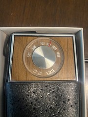 NOS – Vintage 1960s/70s Rhapsody RY-652 Solid State Transistor Radio / Hong Kong