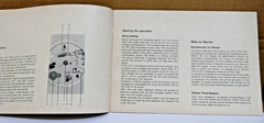 PE 2040 turntable Operating Instructions Manual