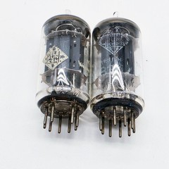 Telefunken 12AX7 Matched Pair, Western Germany, Hickok Tested