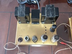 VINTAGE LEAK TL/10 POINT ONE MONO TUBES AMPLIFIERS MATCHED PAIR 110-120V RARE