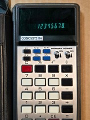 Concept 24 Vintage Pocket Calculator – Tested Working Well
