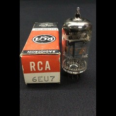 NOS NIB RCA 6EU7 Hi Fi Audio Dual Triode VACUUM Tube TESTED 4.9222