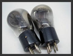 2 x NOS STC Standard S4020A AR12 R87 102D Triode Tube, V.GOOD, Tested, Vintage A