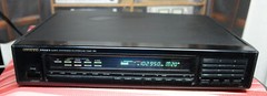 Onkyo AM/FM tuner T-407. Green-light digital display