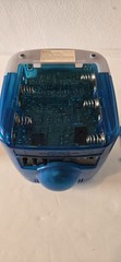 VTG BLUE GPX TVP2CT Portable 5 1/2″ TV w/ Adapter Black & White TV AM/FM Radio
