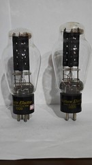 Matched Pair Western Electric 300B — Strong Testing 88/88, 100% mached pair.