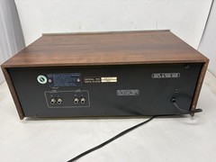 Vintage MCS Modular Component Systems 3552 Stereo Cassette Deck Wood Grain PARTS