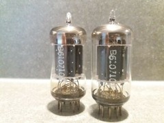 Very rare matched pair Telefunken ECC83 12AX7 with early 1960’s tube!