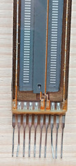 IN-33 Plasma Panel Display Linear Bargraph Dual VU-Meter Nixie. NEW. NIB.