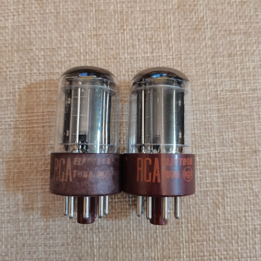 RCA 5692 preamp tubes premium 6SN7 tested strong and matched pair