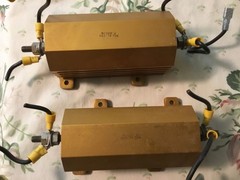 RCL power resistor for audio testing 250 watt, lot of 2