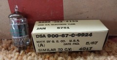 NOS GE JAN 5751 Vacume Tube Tested And Works