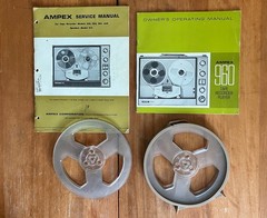 Ampex Model 860 Solid State Tape Recorder Player – For Repair or Parts