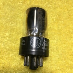 GE 6SN7GTA AUDIO VACUUM TUBE TESTED VINTAGE SIDE D GETTER A632.C