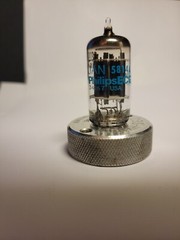 TUBES 4 new Philips 5814A blue label factory matching 12AU7WA ECC 82 NOS USA