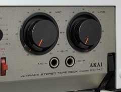 AKAI GX-747 Reel-to-Reel Tape Deck–Restored-1 Year Warranty