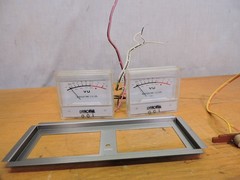 Akai GX-4000D Reel To Reel Part – VU Meters with working back lights (lot #5/6)