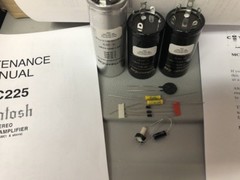 Deluxe Power Supply Restoration Kit McIntosh MC-225 MC225 Tube Amplifier