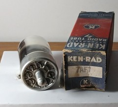 Vintage NOS NIB Ken-Rad 7AF7 Amplifier Audio Radio Loktal Vacuum Tube
