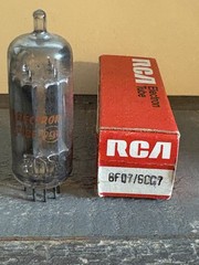 Vintage RCA 6FQ7 6CG7 Vacuum Tube