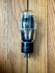 Nice General Electric Black Plate 6A3 Tube Testing Super Strong Possible NOS GE