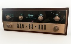 McIntosh MA5100 Integrated Amplifier Vintage Solid State Wood Cabinet – Works