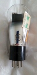 Cunningham Type 46 Globe (246) Power Tube Black Plates Engraved Base