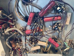 Vintage Tube Amplifier Chassis – Mono Project – Phono/Mic/Tuner – Parts Only