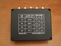 Moving Coil Phono Step Up Transformer Cinemag 1254 4 Ratios 1:10 – 1:40 MC SUT