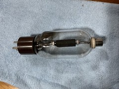 NOS TAYLOR TUBES TZ40 Transmitting Amplifier Triode TZ-40 Tube Brown Base VTG