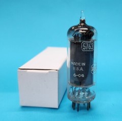1- 5763 Vacuum Tube Tested Mixed Brands RCA Sylvania Etc. Qty Available Stock