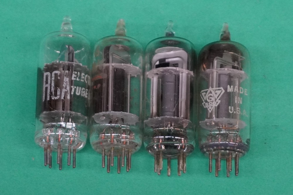 6AV6 – TV / AUDIO / GUITAR / AMPLIFIER / HAM / RADIO tube — lot of 4
