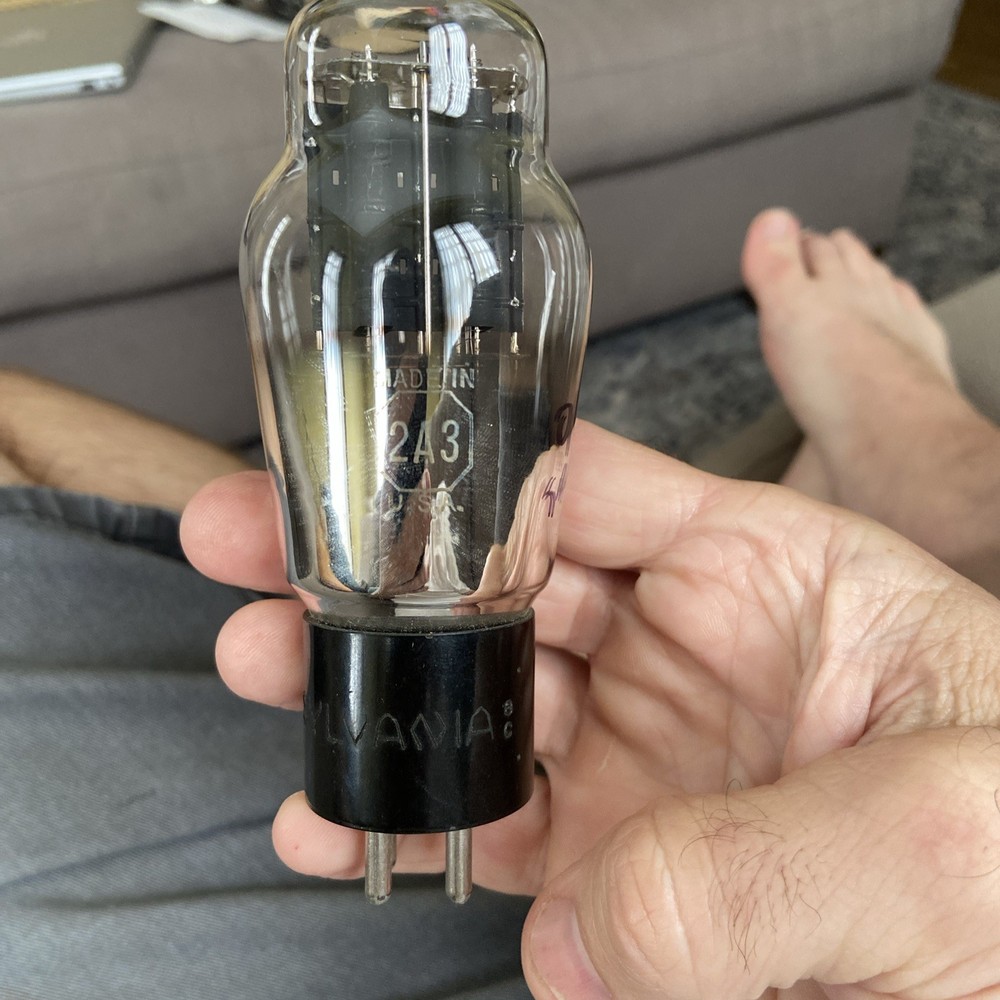 Vintage 2a3 – Sylvania Engraved – Display Only