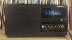 VINTAGE 1980s Proton 320 AM/FM Dual Alarm Clock Radio Tested Working