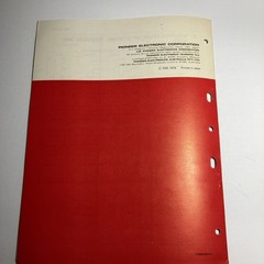 Pioneer PL-115D Turntable Service Manual 1976 Original And Rare
