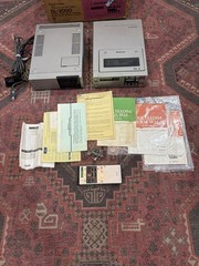 Sony Videocassette Recorder SL-2000 Betamax & TT-2000 Tuner OG Box – Untested
