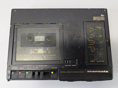 Marantz PMD430 Stereo Cassette Field Recorder 3-Head Portable Tape Player TESTED