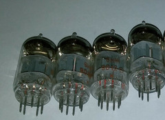 6H1N 6N1P NOS tubes Russian 6 V dual triode 6922 ECC88 8 pcs