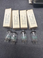 NOS Electron Tube JHS 12AV7 SYLVANIA 4 in lot