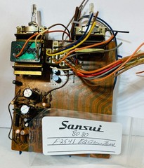 Sansui 8080 Receiver – Parting Out: F-2541 Equalizer Circuit Board