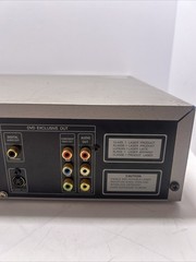Sanyo DVW-5000 VCR DVD Player Combo Unit no Remote Tested and Working