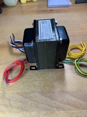 PT350Mi-BLACK POWER TRANSFORMER for TUBE AUDIO (700Vct) 350-0-55-350V x120mA