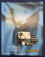 Original Shure High Fidelity Catalog – 1979 Phono Products
