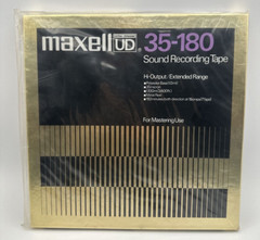 Maxell UD 35-180 Sound Recording Tape 3600′ 10.5″ Reel to Reel factory bag!