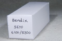 Bendix 5670/2C51/396A Eclipse Pioneer Square Getter Black Plate Made in USA