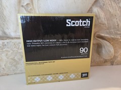 SCOTCH 3M Recording Tape 207 Professional Mastering 7″ Reel 90 Min.