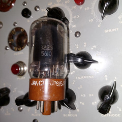 One(1x) Tung-Sol 1956 JAN CTL 6098/6AR6WA Vacuum Tube Re-Tested as NOS Factory