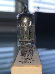 Radiotechnique 6189 – 12AU7 RT France 1962 – French Military